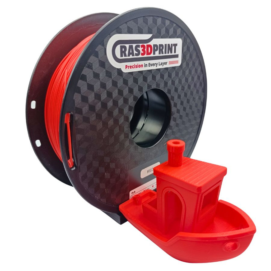 Ras3dprint PLA Filament Red 1kg 1.75mm