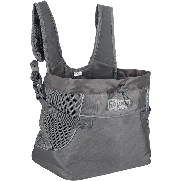 Outward Hound Pup Pak Front Carrier Grey Medium
