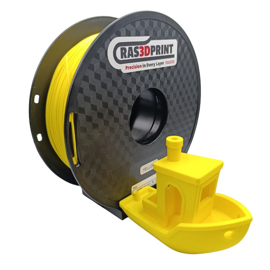 Ras3dprint PLA Filament Yellow 1kg 1.75mm