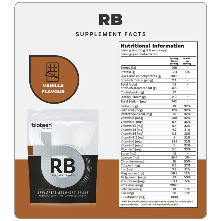 Bioteen Recovery Boost 940g
