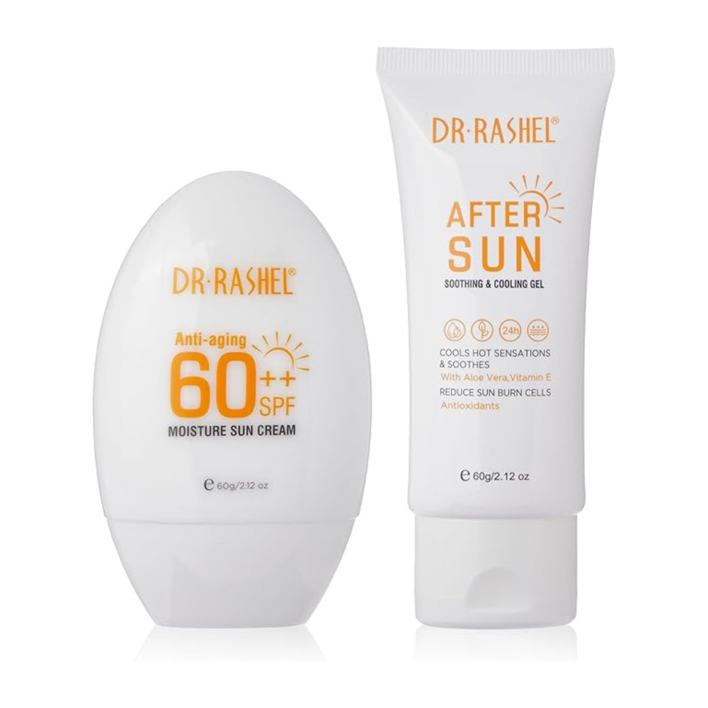 Dr Rashel Anti-Aging 60+ SPF - 2 Piece Sun Protection Kit