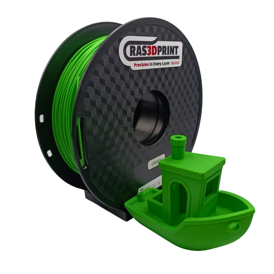 Ras3dprint PLA Filament Green 1kg 1.75mm