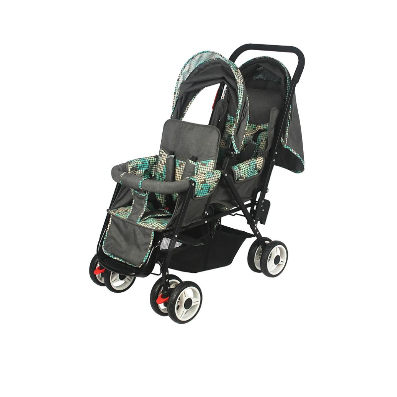 2 in 1 Foldable Twin stroller