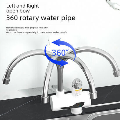 Electric Instant Kitchen Water Heater Faucet