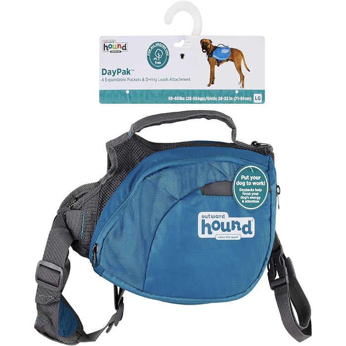 Outward Hound Carrier DayPak Blue Medium