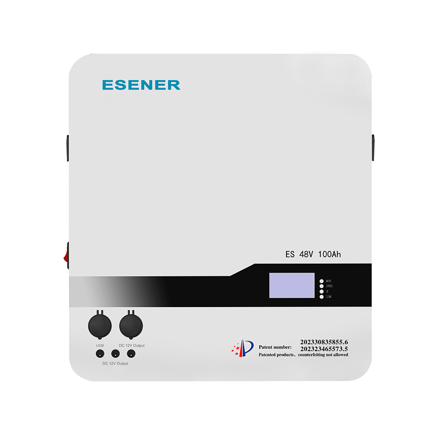 Esener 48v 100ah Multifunctional Wall Mount Lithium battery