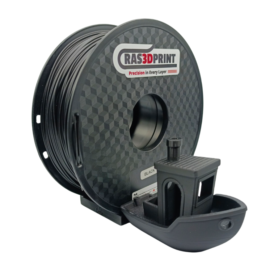 Ras3dprint PLA Filament Black 1kg 1.75mm