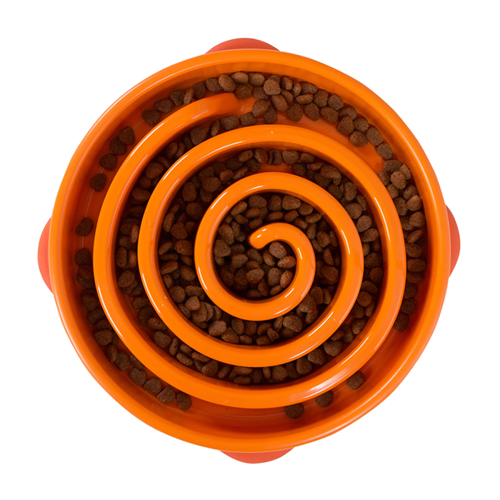 Outward Hound Fun Feeder Orange Large