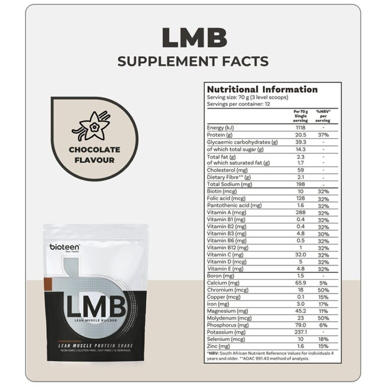 Bioteen Lean Muscle Builder 900g