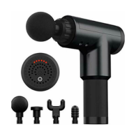 Muscle Pain Relief Fascial Gun Massager with 4 Massage Tips